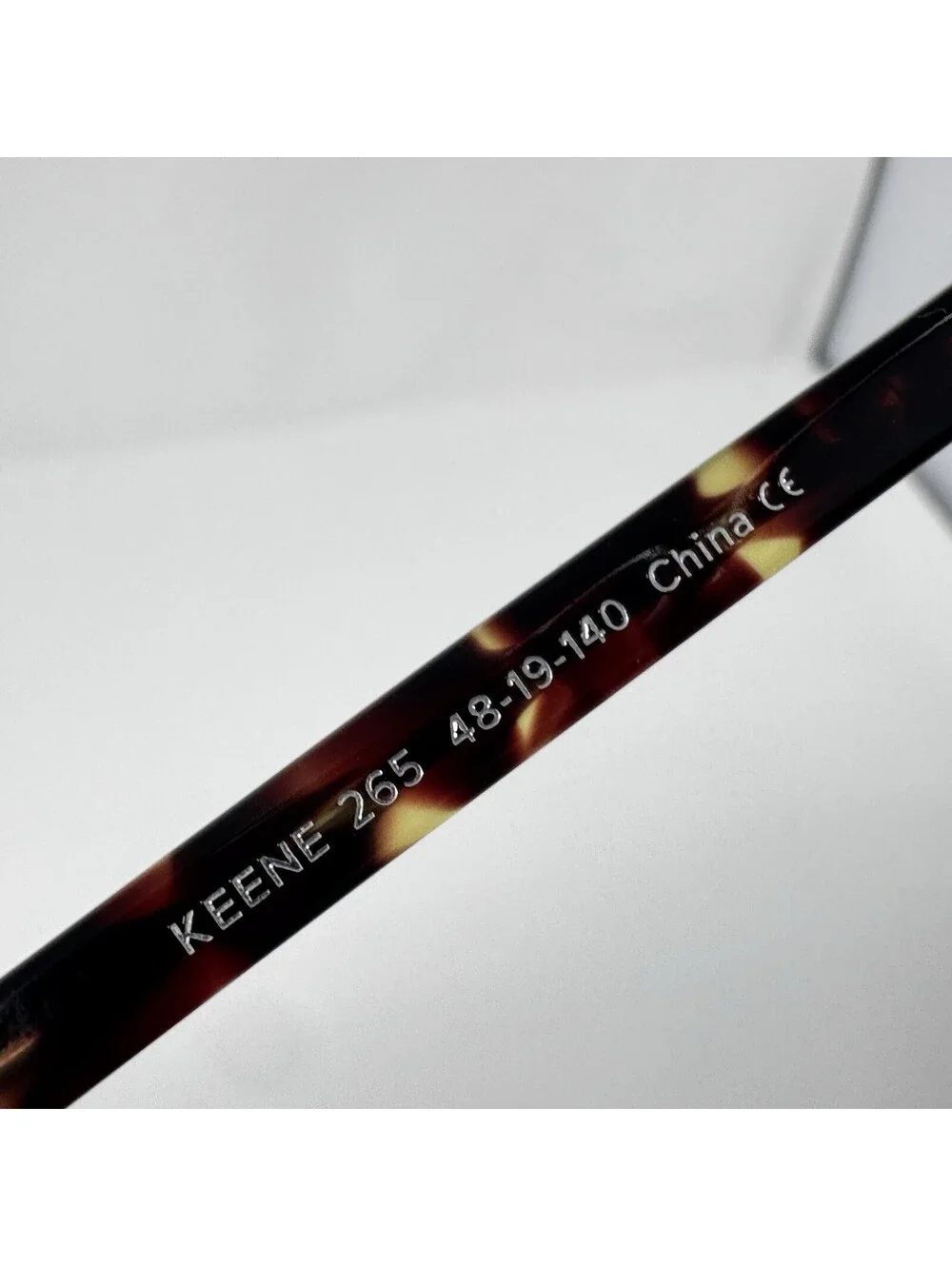Warby Parker Keene 265 Burnt Lemon Tortoise Eyeglass Frames 48-19-140